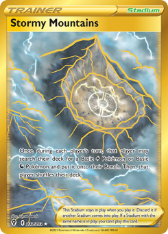 Pokemon Evolving Skies Stormy Mountains - 232