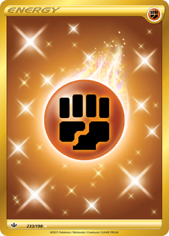 Pokemon Chilling Reign Fighting Energy - 233