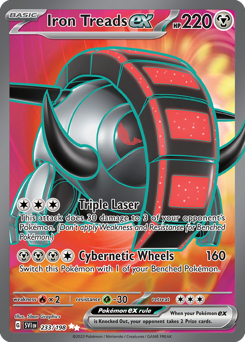 Pokemon Scarlet & Violet Iron Treads ex - 233