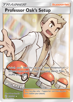 Pokemon Cosmic Eclipse Professor Oak's Setup - 233