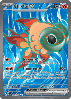 Pokemon Paldea Evolved Chi-Yu ex - 234
