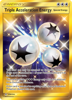 Pokemon Unbroken Bonds Triple Acceleration Energy - 234