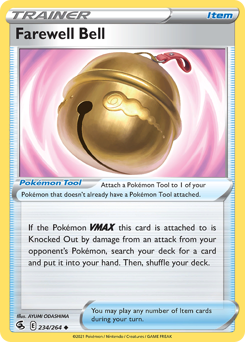 Pokemon Fusion Strike Farewell Bell - 234