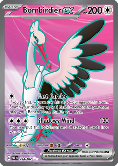 Pokemon Paradox Rift Bombirdier ex - 234