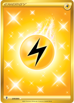 Pokemon Evolving Skies Lightning Energy - 235