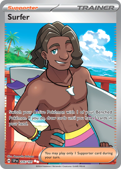 Pokemon Surging Sparks Surfer - 235