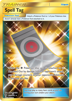 Pokemon Lost Thunder Spell Tag - 235