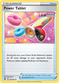 Pokemon Fusion Strike Power Tablet - 236