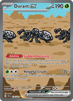 Pokemon Surging Sparks Durant ex - 236