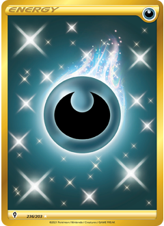 Pokemon Evolving Skies Darkness Energy - 236