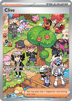 Pokemon Paldean Fates Clive - 236