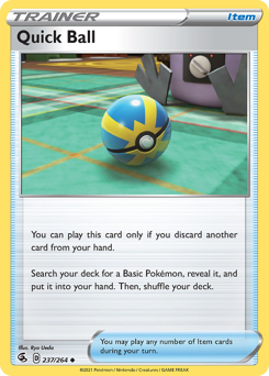 Pokemon Fusion Strike Quick Ball - 237