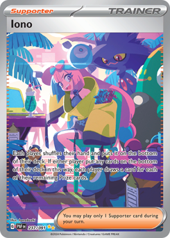 Pokemon Paldean Fates Iono - 237