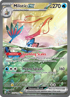 Pokemon Surging Sparks Milotic ex - 237