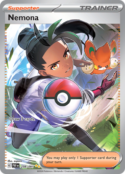 Pokemon Paldean Fates Nemona - 238