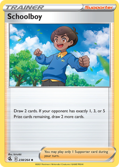 Pokemon Fusion Strike Schoolboy - 238