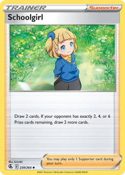 Pokemon Fusion Strike Schoolgirl - 239