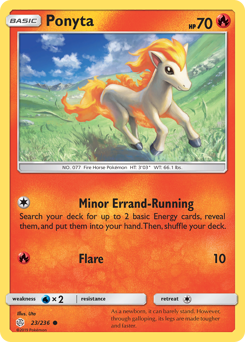 Pokemon Cosmic Eclipse Ponyta - 23