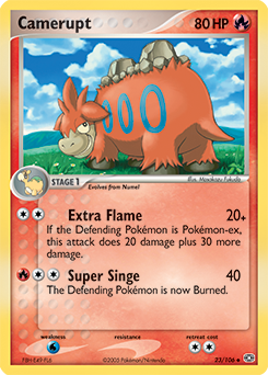 Pokemon Emerald Camerupt - 23