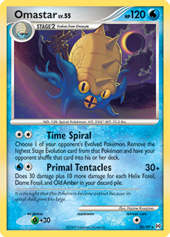 Pokemon Arceus Omastar - 23
