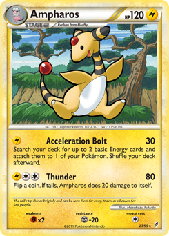 Pokemon Call of Legends Ampharos - 23