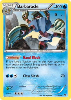 Pokemon Fates Collide Barbaracle - 23