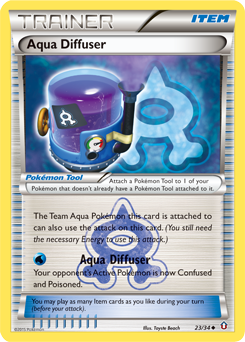 Pokemon Double Crisis Aqua Diffuser - 23