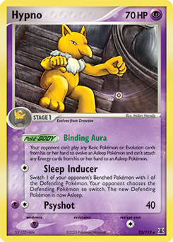 Pokemon Delta Species Hypno - 23