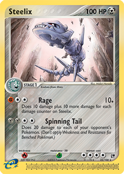 Pokemon Sandstorm Steelix - 23