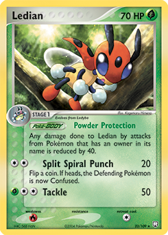 Pokemon Team Rocket Returns Ledian - 23