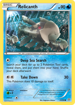 Pokemon Ancient Origins Relicanth - 23