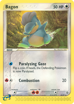 Pokemon Dragon Bagon - 23