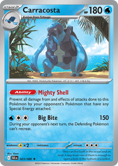 Pokemon Black Bolt Carracosta - 23