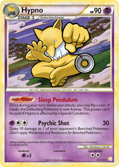 Pokemon HeartGold & SoulSilver Hypno - 23