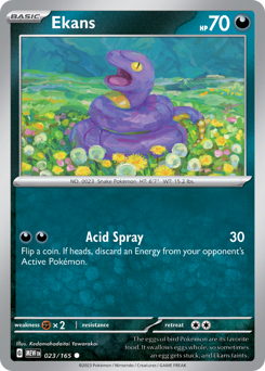 Pokemon 151 Ekans - 23