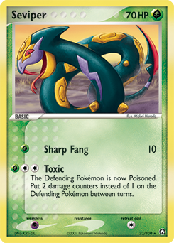 Pokemon Power Keepers Seviper - 23