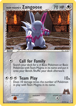 Pokemon Team Magma vs Team Aqua Team Magma's Zangoose - 23