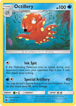 Pokemon Crimson Invasion Octillery - 23