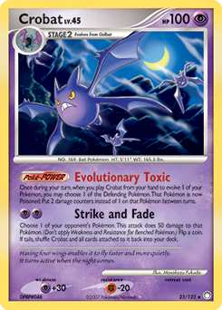 Pokemon Mysterious Treasures Crobat - 23