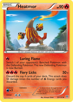 Pokemon Plasma Storm Heatmor - 23