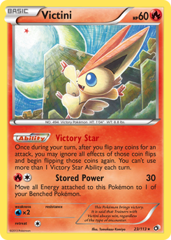Pokemon Legendary Treasures Victini - 23
