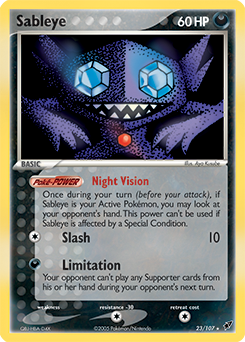 Pokemon Deoxys Sableye - 23