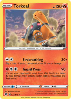 Pokemon Brilliant Stars Torkoal - 23