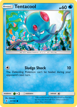 Pokemon Guardians Rising Tentacool - 23