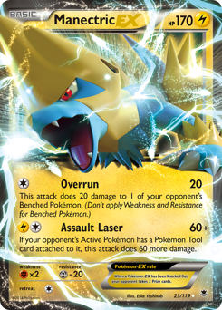 Pokemon Phantom Forces Manectric-EX - 23