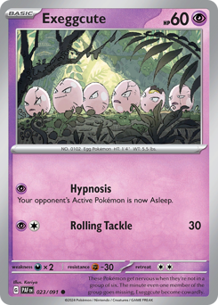 Pokemon Paldean Fates Exeggcute - 23
