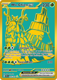 Pokemon Paldean Fates Wo-Chien ex - 240