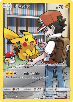 Pokemon Cosmic Eclipse Pikachu - 241