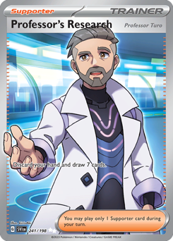 Pokemon Scarlet & Violet Professor's Research (Professor Turo) - 241