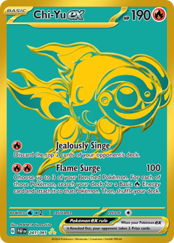 Pokemon Paldean Fates Chi-Yu ex - 241